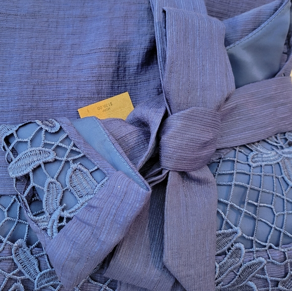 NWT! CREMIEUX MARILYN BLUEBERRY DRESS (6) - Picture 2 of 12